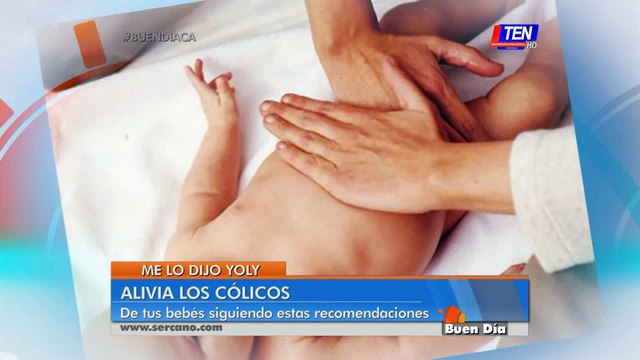 Cómo aliviar los cólicos de tu bebé