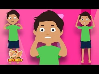 Head and Shoulders, Knees and Toes - Nursery Rhyme with Karaoke