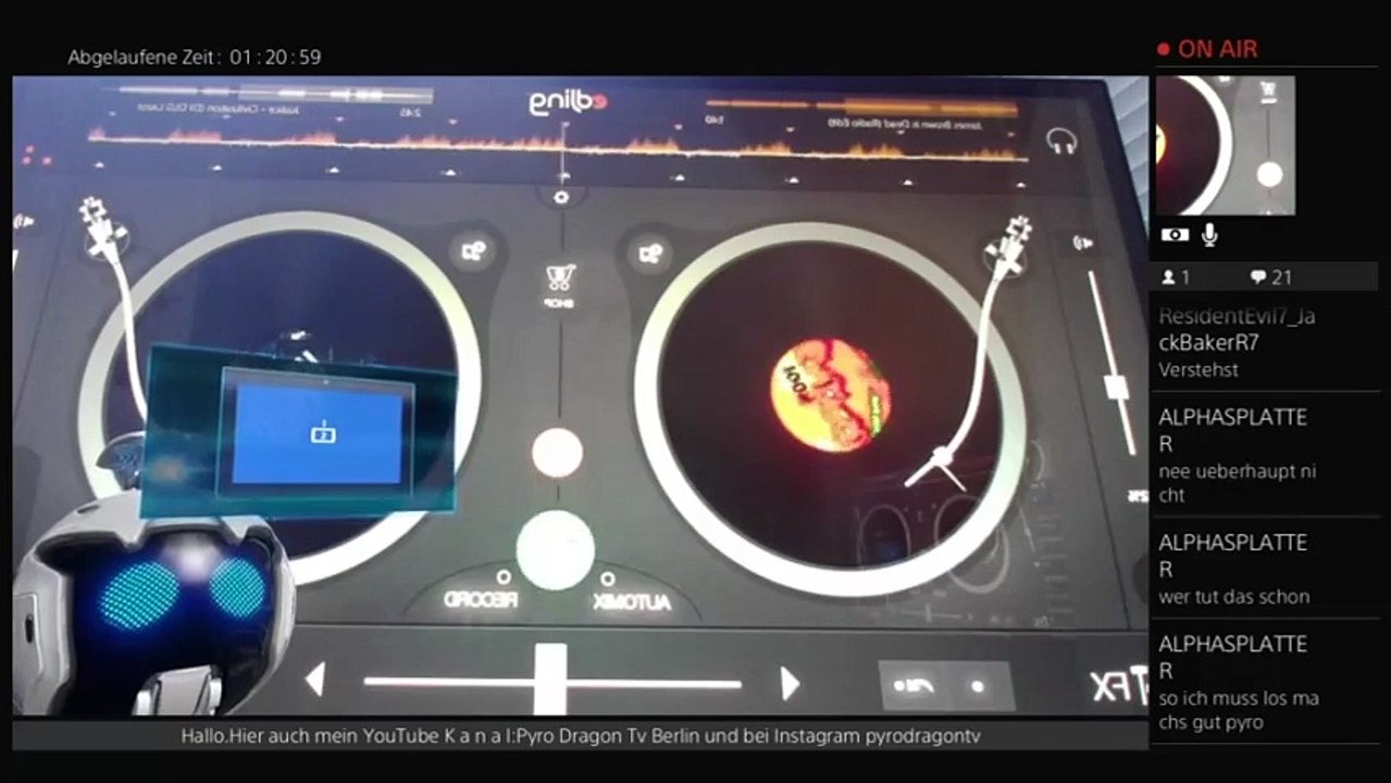GER/PS4 Pyro DragonTv Edjing Partytimemix bis 22Uhr (187)