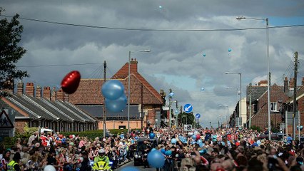 Hundreds attend funeral of football fan, Bradley Lowery
