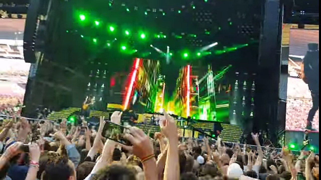 Konser Guns n' Roses - Welcome To The jungle di Paris stade de france- Paris- Juli 2017