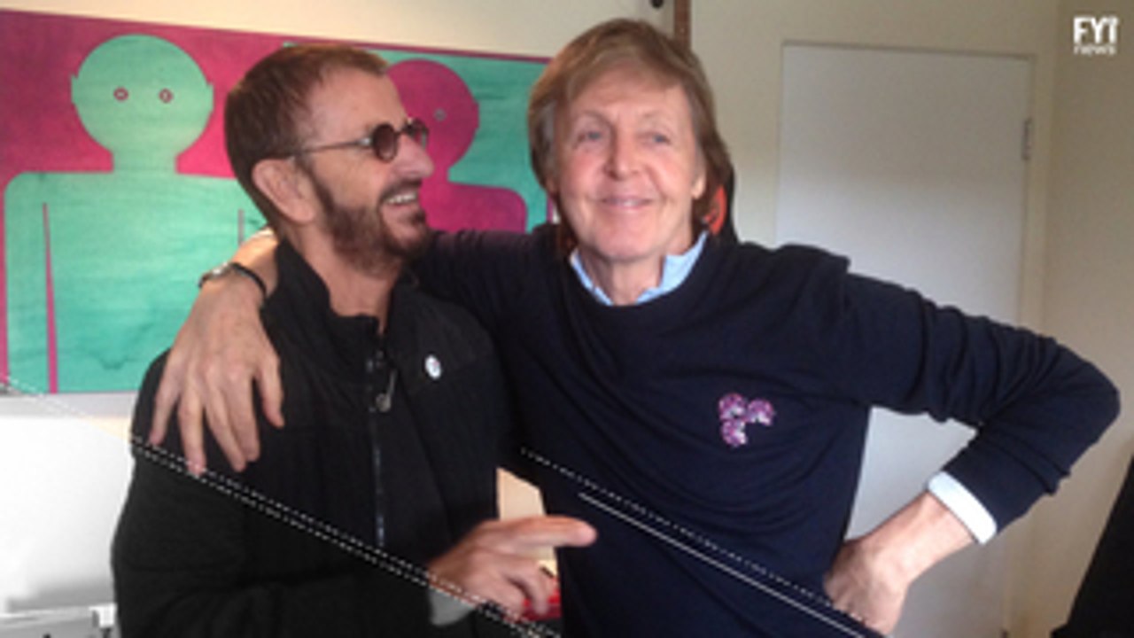 Paul McCartney e Ringo Starr, juntos de novo!
