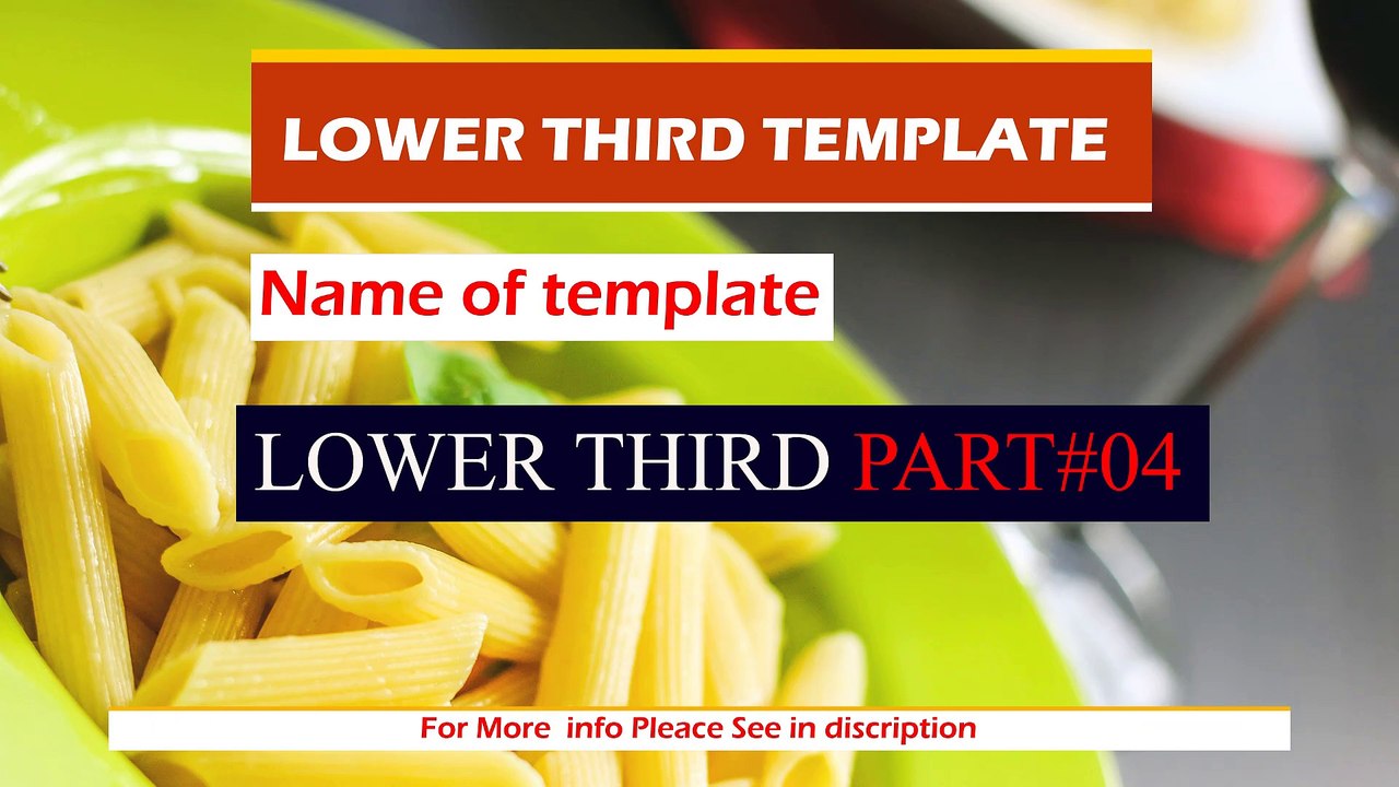 Social media Lower Third template for Adobe after effect| Part 04