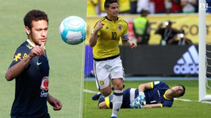 Neymar, Messi e James não decepcionam nas eliminatorias