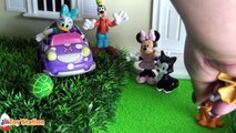 Five Little Mickey Mouse Clubhouse Baby Friends Jumping on the Bed