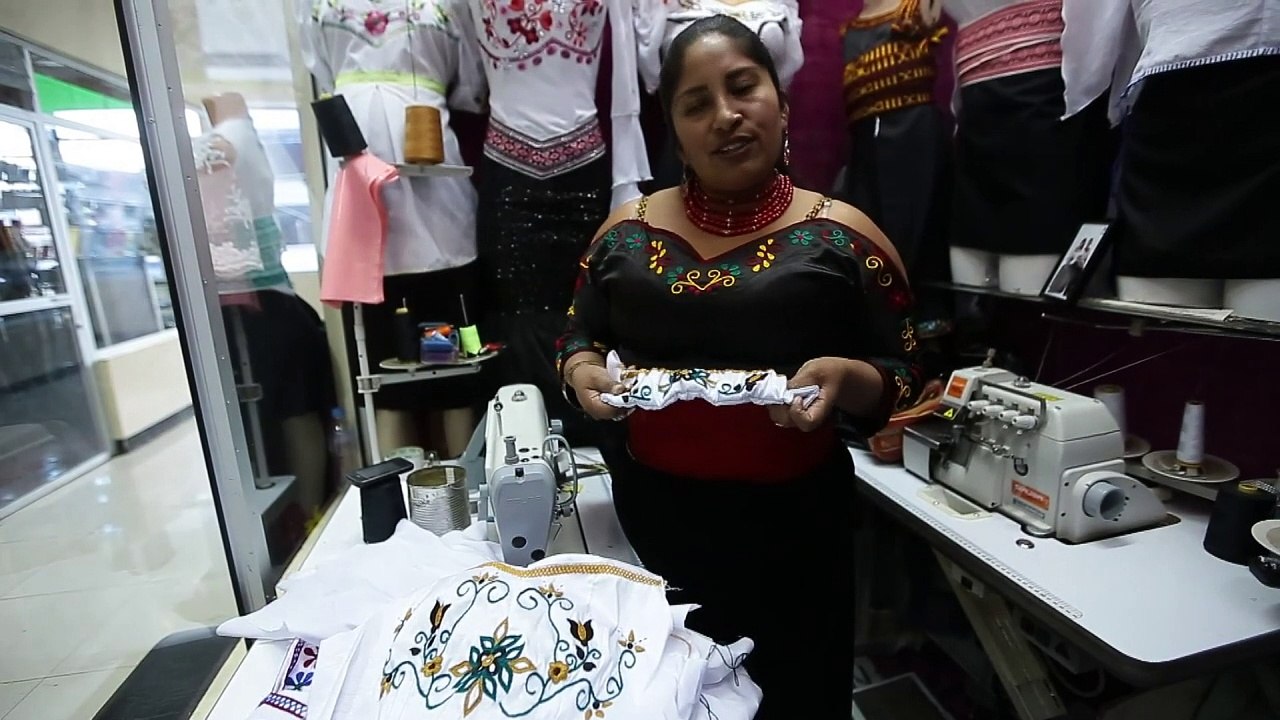 La floreciente industria de la moda indígena en Ecuador