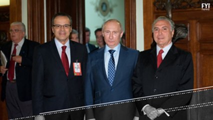 Encontro de Temer e Putin na Rússia