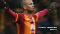 Relembre belos de Sneijder pelo Galatasaray
