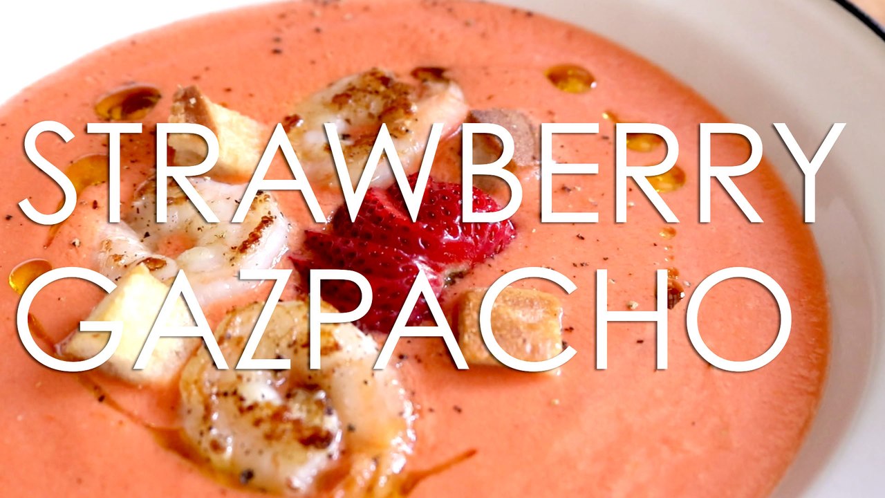 Give Your Gazpacho a Fruity Twist With Strawberries