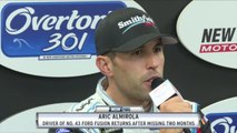 Aric Almirola Returning To No. 43 Car After Injury