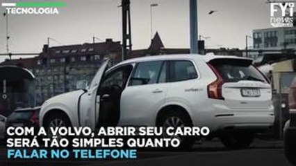 Carros da Volvo agora terão chaves em aplicativo