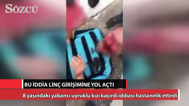 'Küçük kızı kaçırdı' iddiasına linç girişimi!