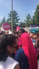 Civil Rights Lawyer Reads Statement from Philando Castile's Mother at Anti-NRA March