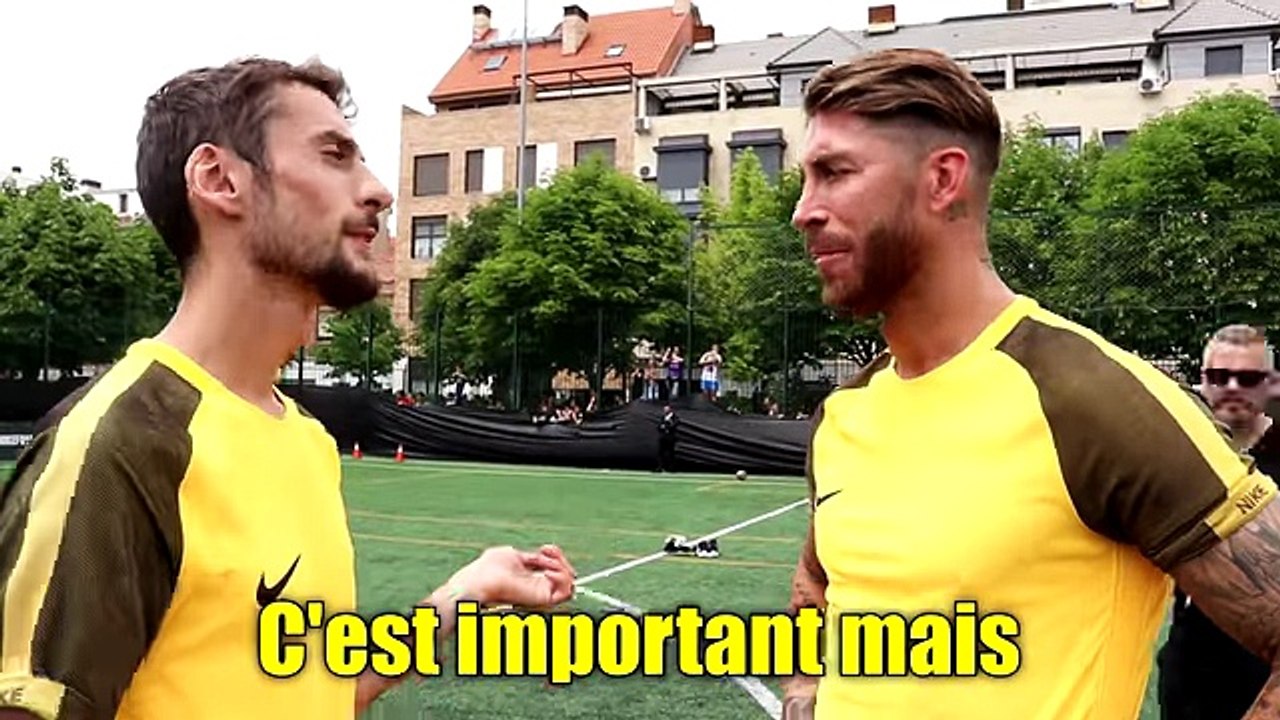 Un Youtubeur français met Sergio Ramos à l'amende