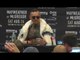 CONOR MCGREGOR CLARIFIES HIS STANCE ON RACISM "I DONT SEE COLOR" " "IM A BIG NOTORIOUS BIG FAN"