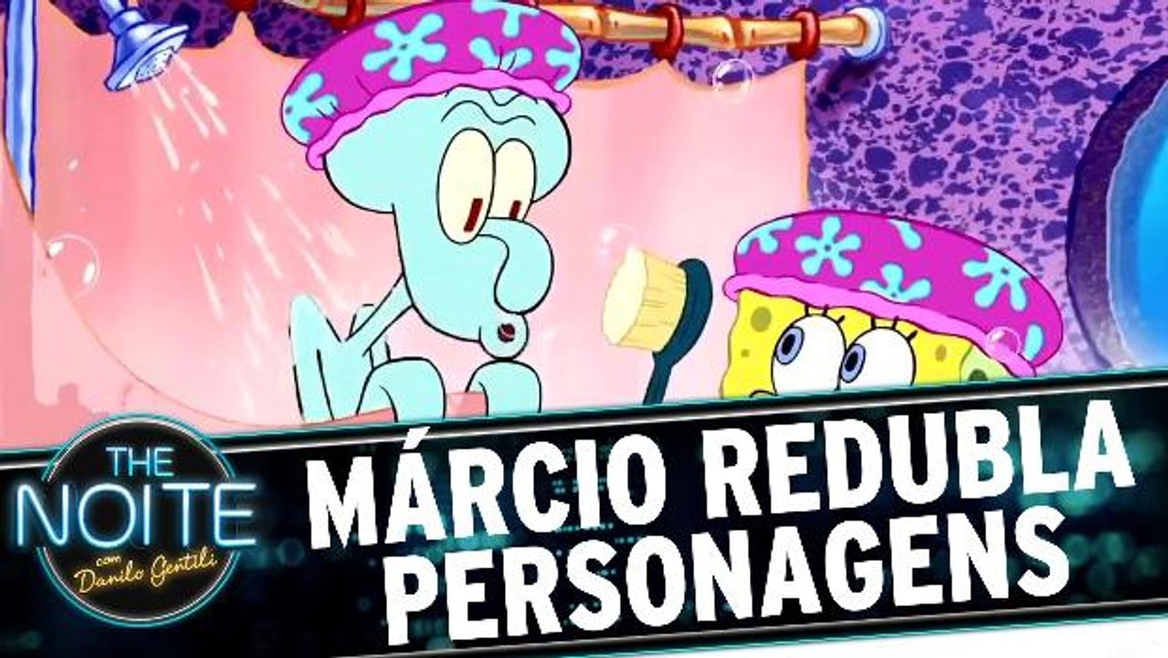 Márcio Seixas redubla personagens famosos