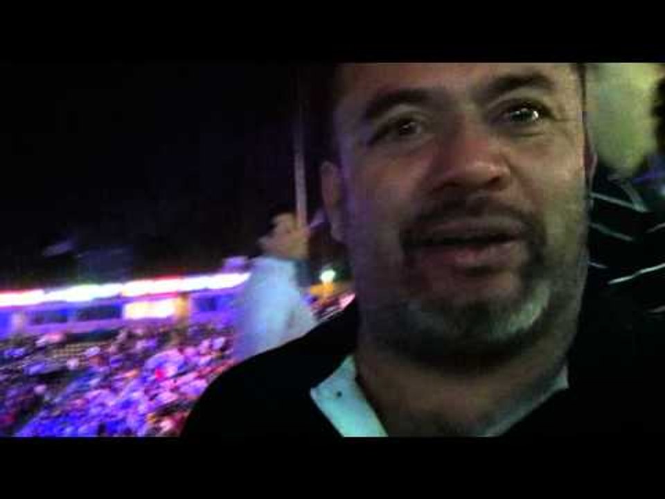 alavrado and rios fans after fight