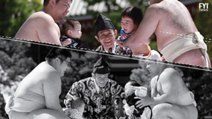 O festival para bebês chorões no Japão