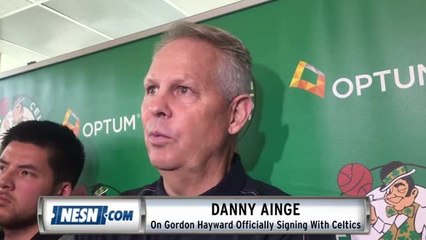 Danny Ainge On Holding Onto Draft Picks In Hayward Acquisition