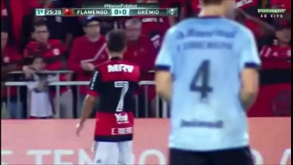 Gol de Luan   Flamengo 0 x 1 Grêmio   Brasileirão 2017