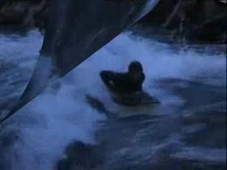 Vague statique en rivière