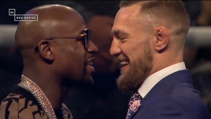 Mayweather e McGregor fazem últimas encaradas em Londres; assista!