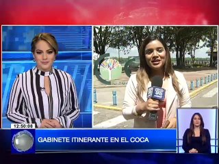 Presidente Lenín Moreno preside el segundo Gabinete Itinerante en el Coca