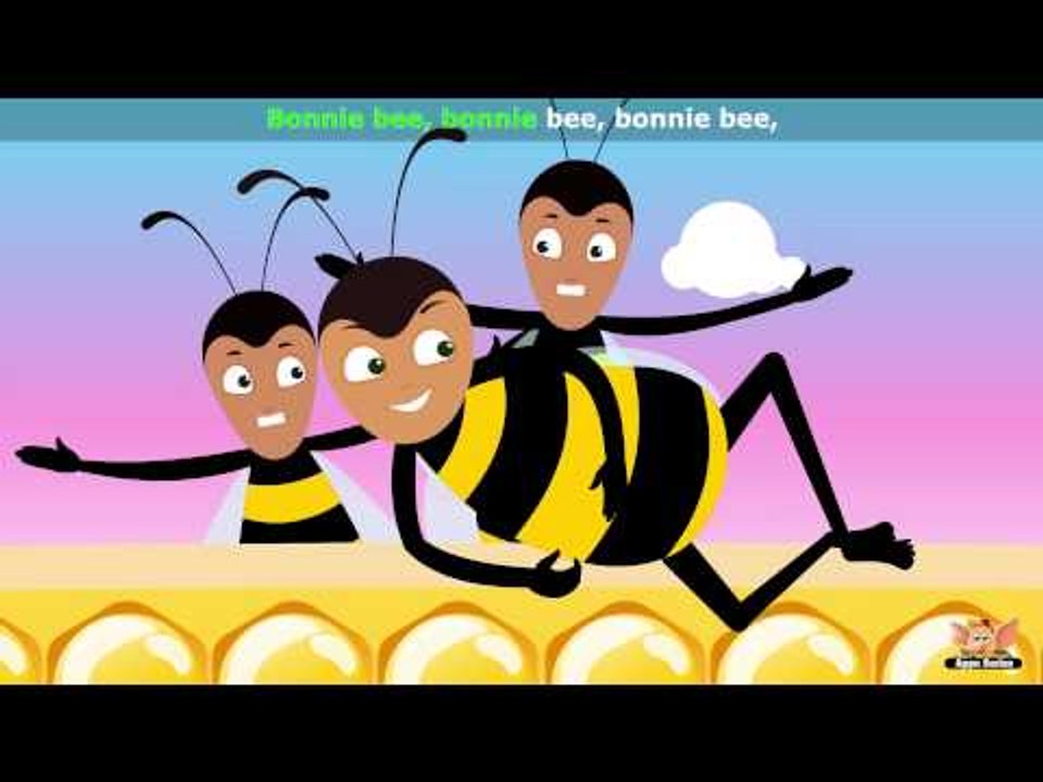 Bonnie Bee - Nursery Rhyme with Karaoke