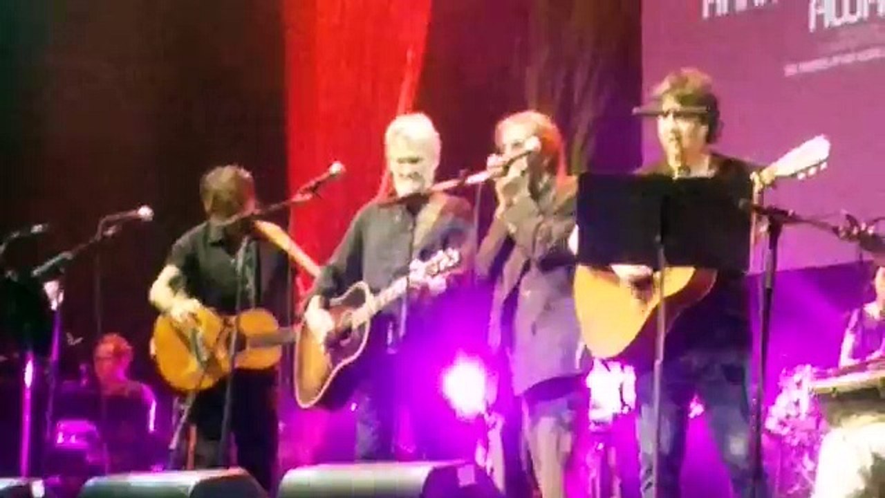 Harry Dean Stanton, Kristofferson, Johnny Depp, John C Reilly John Densmore jam