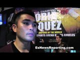 Brian Viloria on Fighting Tyson Marquez