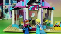 Lodowy zamek Elsy Kraina Lodu - Budowanie klocków Lego Disney Princess 41062