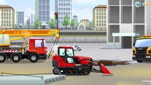 Tractor Infantil. Dibujos Tractor. Autos Para Niños. Camiones Dibujos animados! Coches animados.