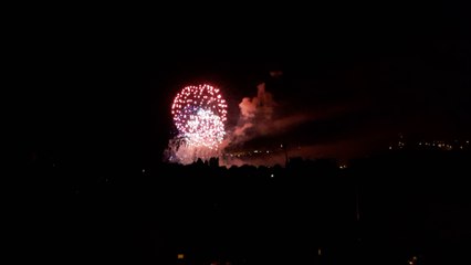 14 Juillet à Dijon : revivez le final du feu d'artifice 2017