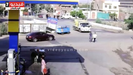 اليوم السابع ينشر فيديوهات لواقعة الهجوم الارهابي بالبدرشين