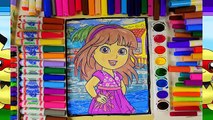 Learn Colors for Kids and Hand Color Watercolor Heart Truck Coloring Pages HD