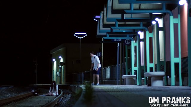 Ghost Child Scare Prank