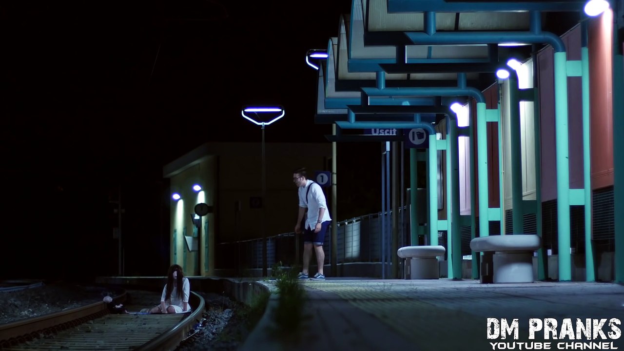 Ghost Child Scare Prank