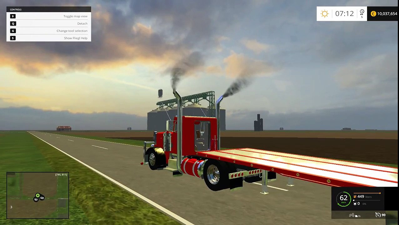 Farming Simulator 2015 #HAY TRAIN รถเก็บฟางออโต้ [TH]