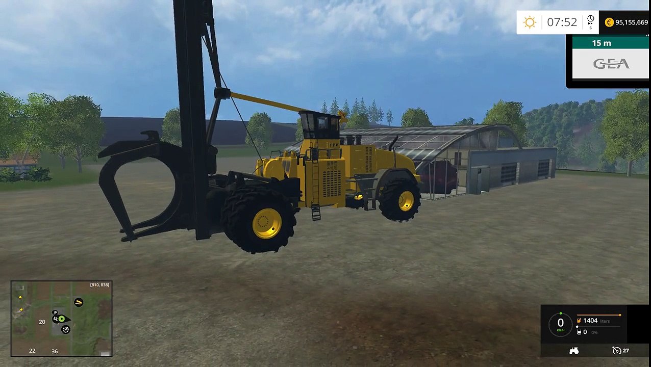 Farming Simulator 2015 #FDR LOGGING [TH]
