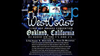 West Coast Hip Hop Awards Drop - Big "G" Nutt