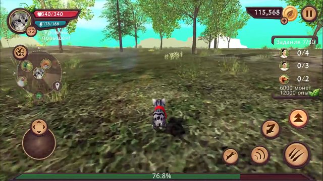 СИМУЛЯТОР Маленького КОТЕНКА #10 побег котят мульт героев убегаем от опасности видео для детей #КИД