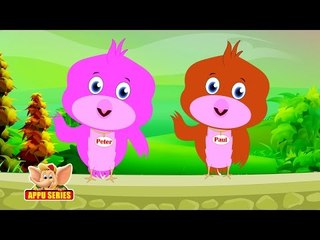 Two Little Dicky Birds - Nursery Rhyme with Karaoke