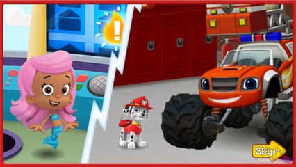 Download Video: Nick Jr Firefighters - Paw Patrol Bubble Guppies Blaze and The Monster Machines