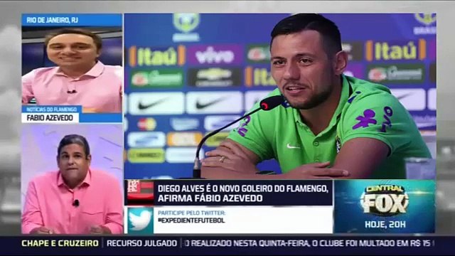 BOMBA!! DIEGO ALVES É DO FLAMENGO-PVC,ZINHO COMENTAM A CONTRATAÇÃO