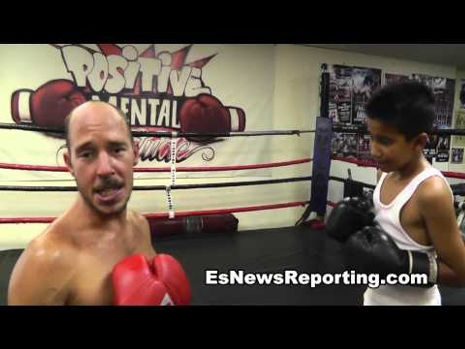 boxing drill for beginners