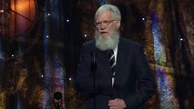 David Letterman Inducts Pearl Jam into the Rock & Roll Hall of Fame