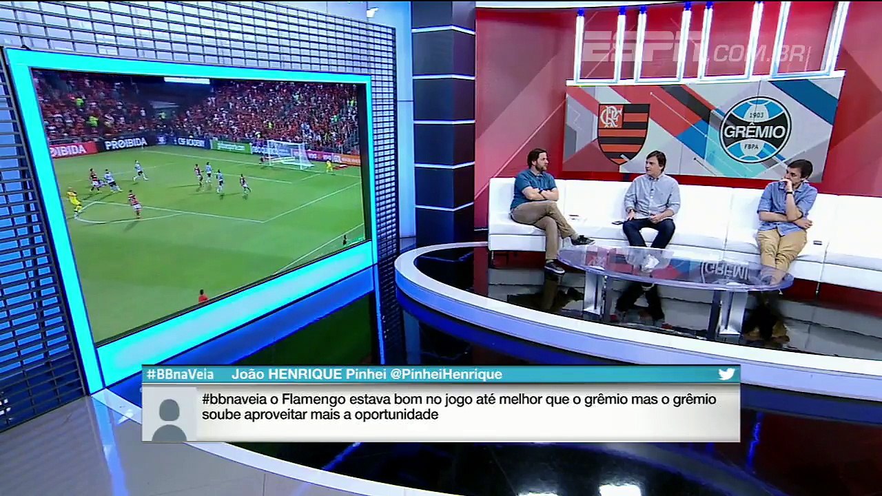 Mauro analisa derrota do Fla para o Grêmio- 'Zébol'