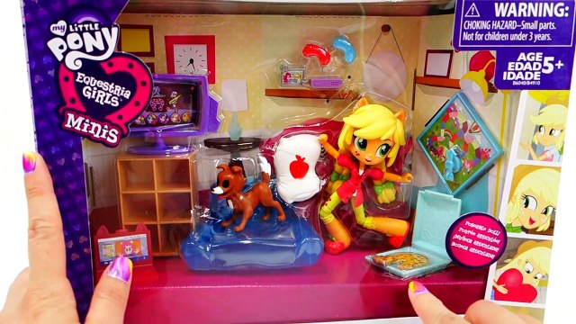 MLP Equestria Girls Minis Unboxing - Pinkie Pies Slumber Party Raritys Beauty Set| Evies