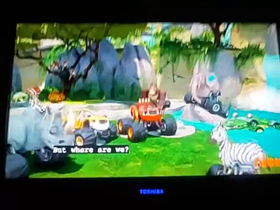 Blaze and the Monster Machines music video - Welcome to Animal Island