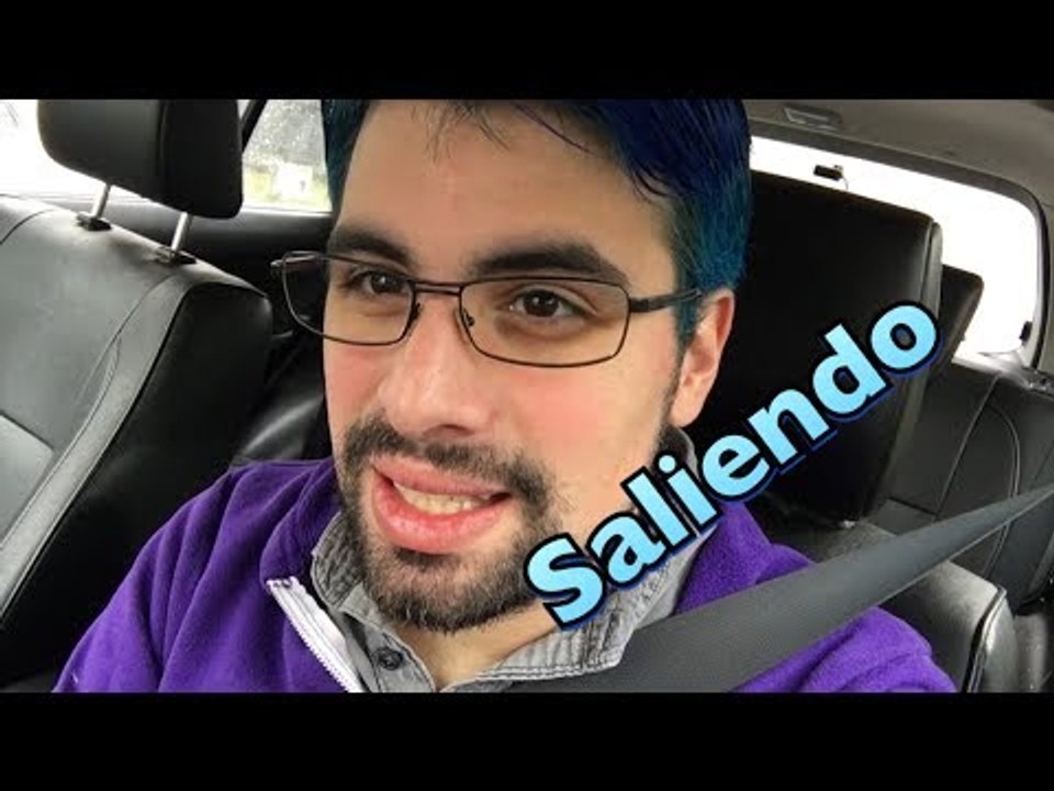 Saliendo